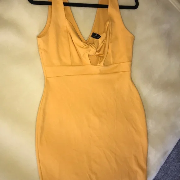 windsor yellow dress Bring The Party Sequin Bodycon Mini Dress